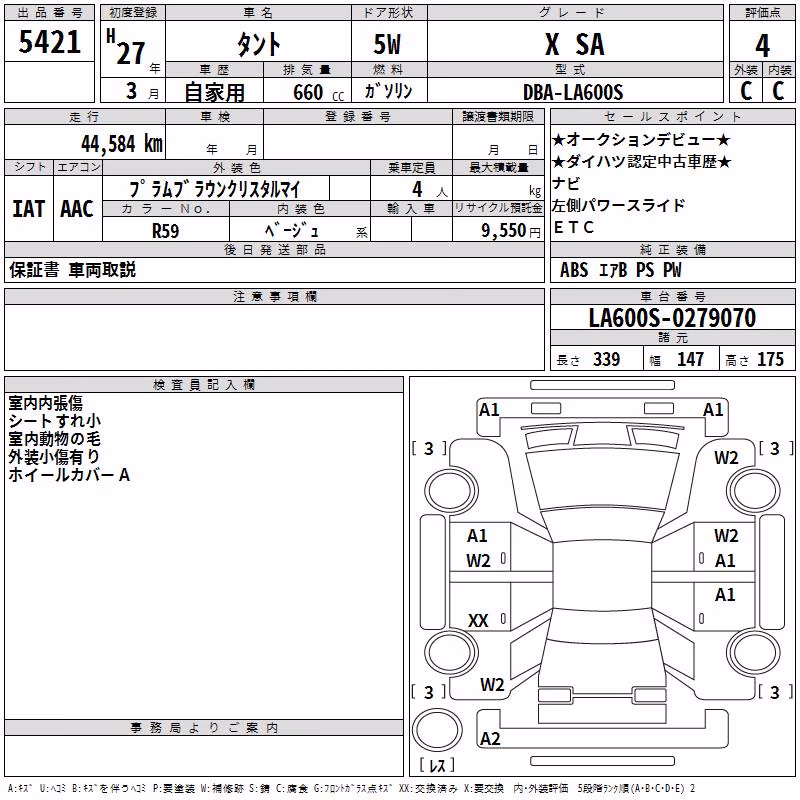 DAIHATSU TANTO