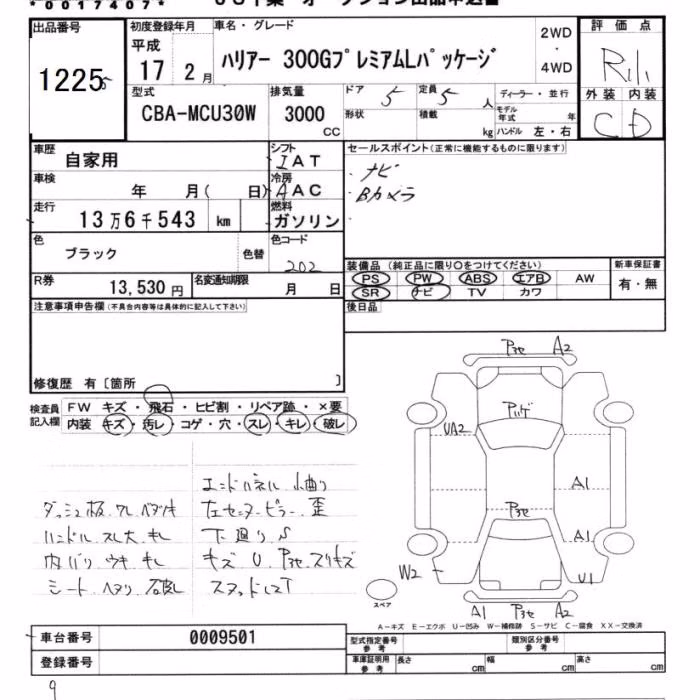 TOYOTA HARRIER