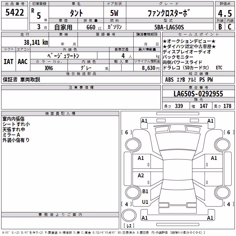 DAIHATSU TANTO