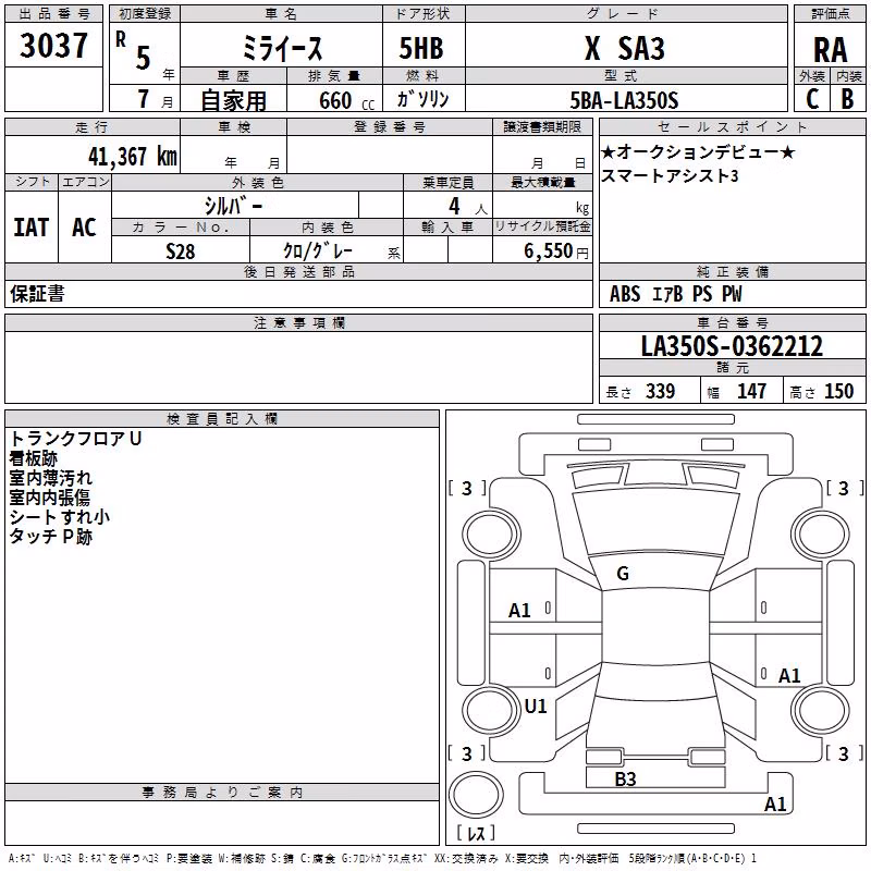 DAIHATSU MIRA E:S