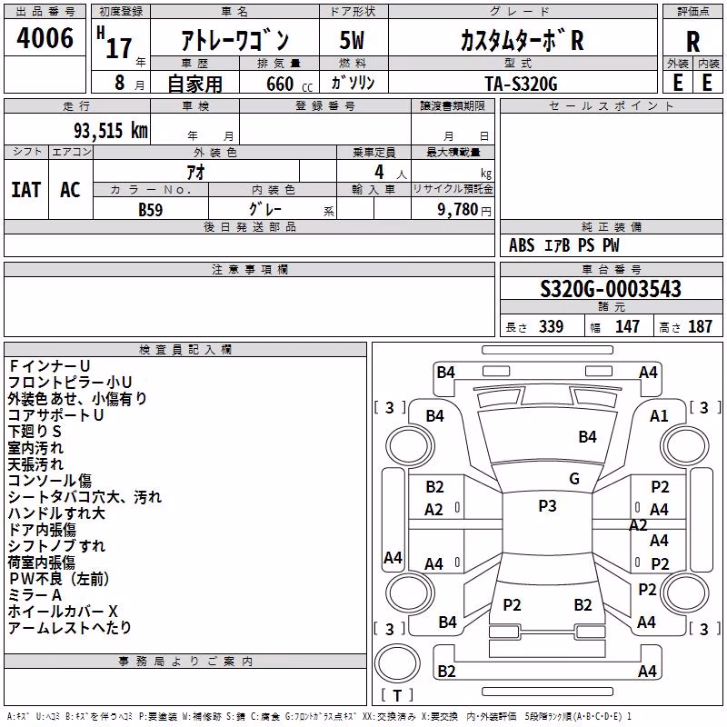 DAIHATSU ATRAI
