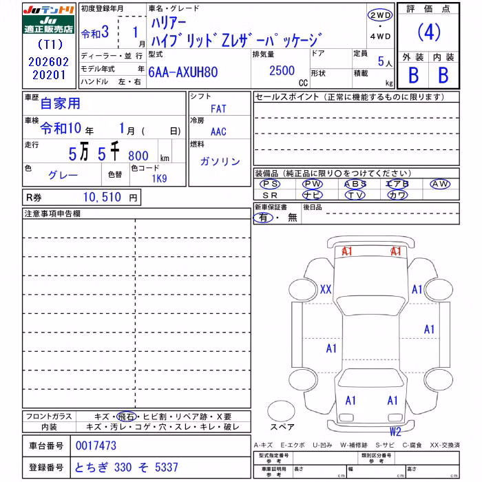 TOYOTA HARRIER