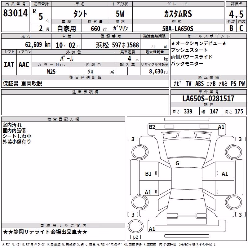 DAIHATSU TANTO