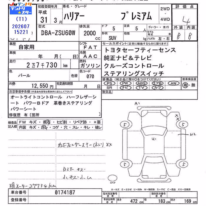 TOYOTA HARRIER
