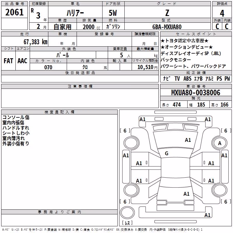 TOYOTA HARRIER