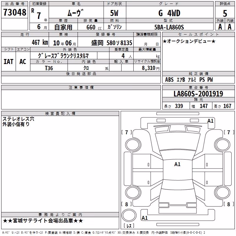 DAIHATSU MOVE