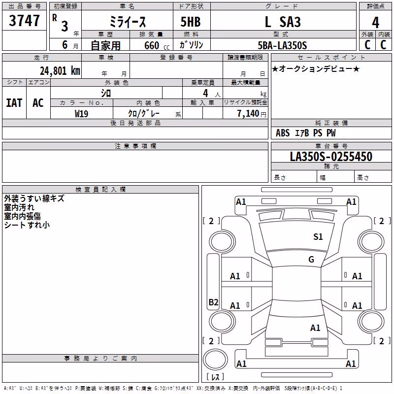 DAIHATSU MIRA E:S