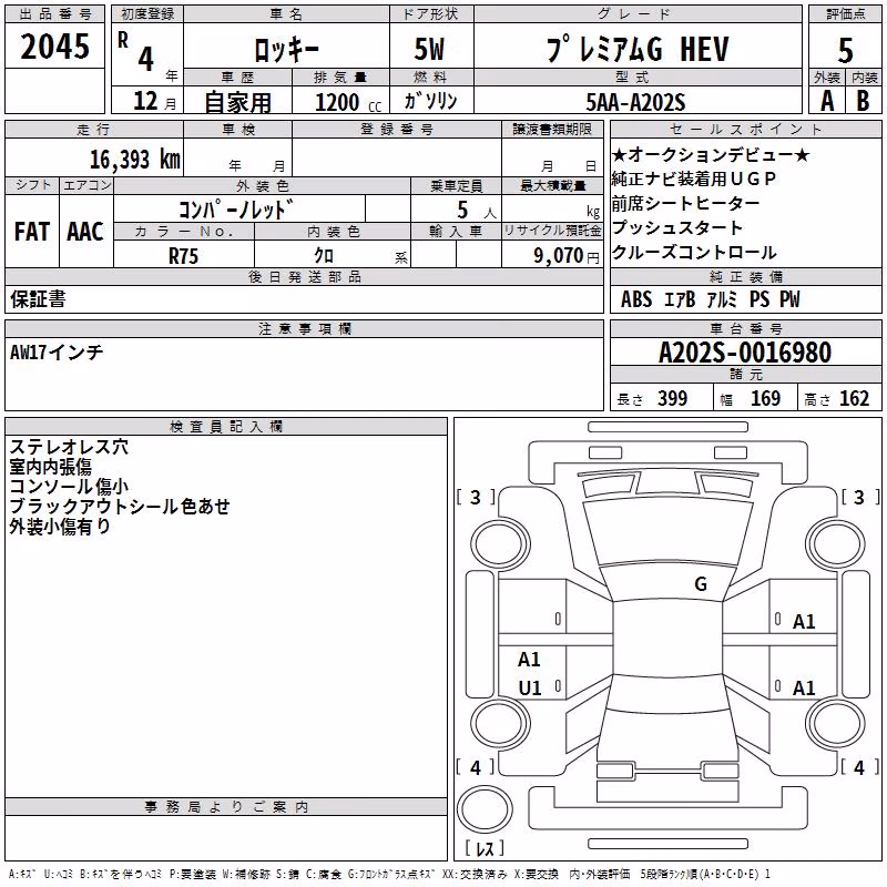 DAIHATSU ROCKY