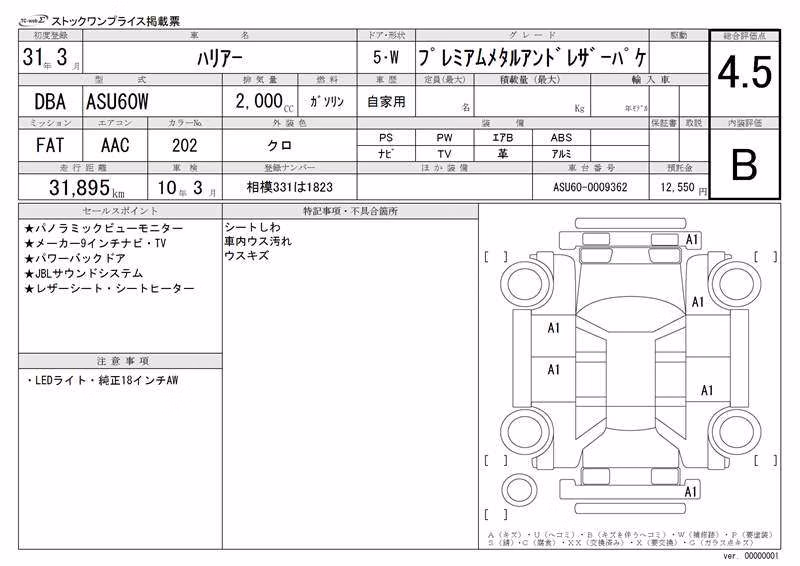 TOYOTA HARRIER