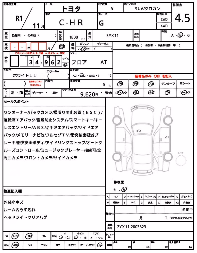 TOYOTA C-HR