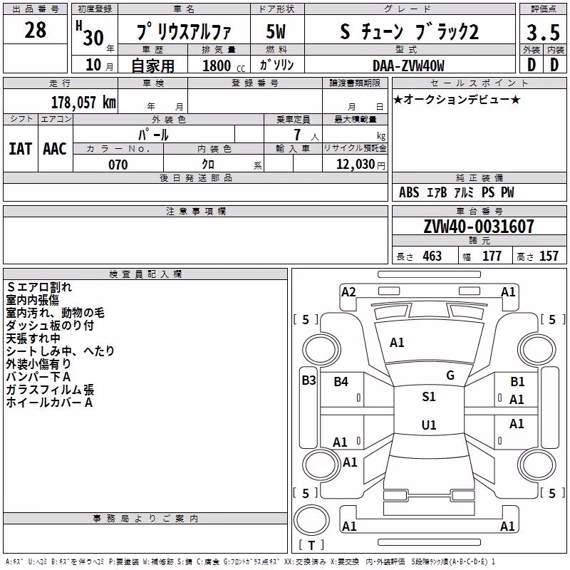 TOYOTA PRIUS ALPHA