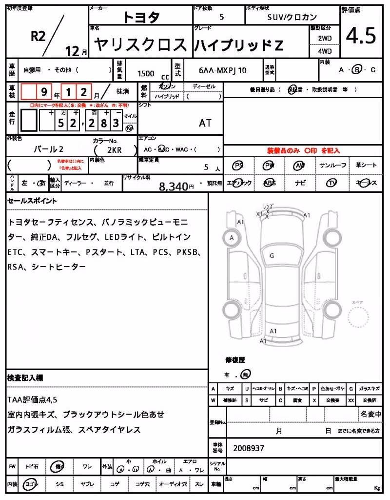 TOYOTA YARIS CROSS