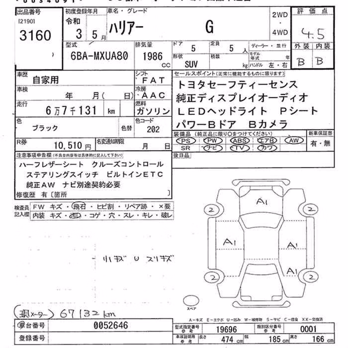 TOYOTA HARRIER