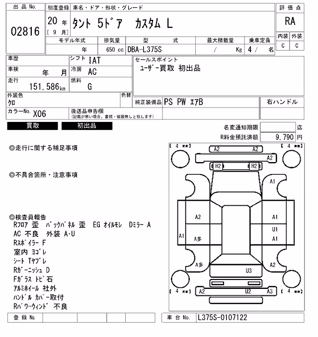 DAIHATSU TANTO