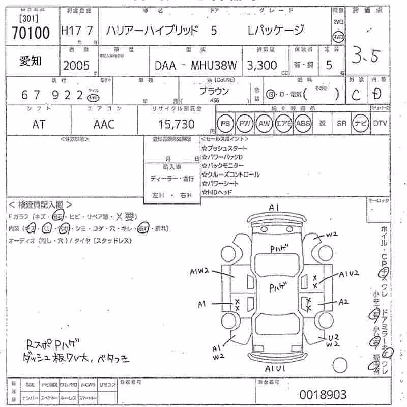 TOYOTA HARRIER