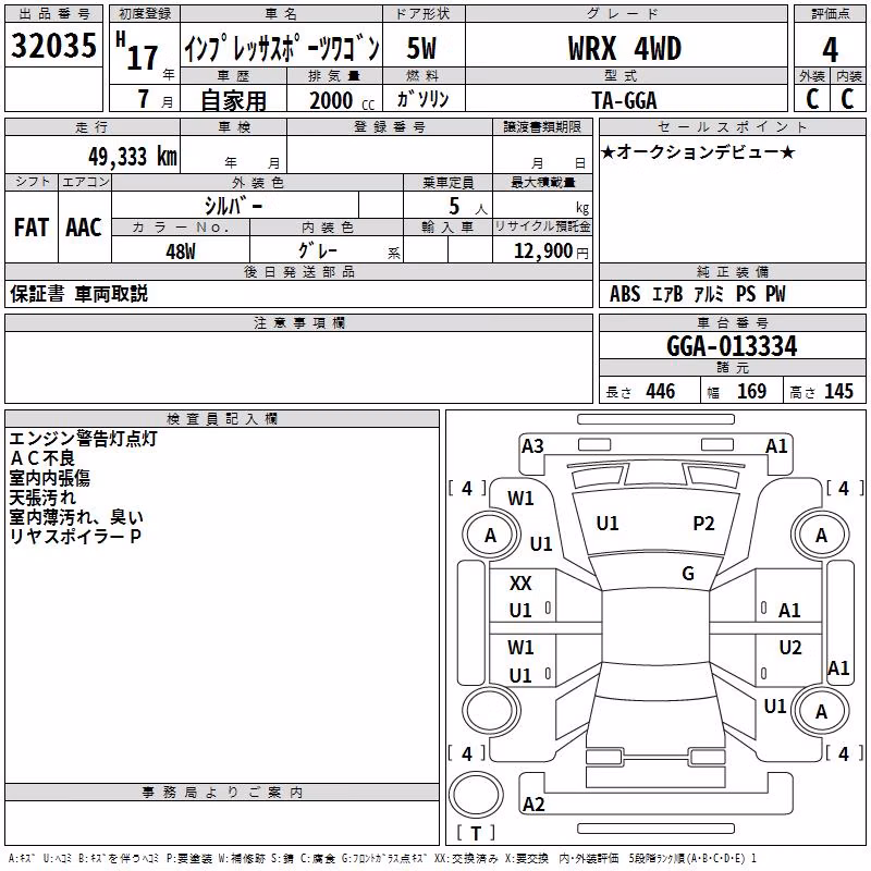SUBARU IMPREZA