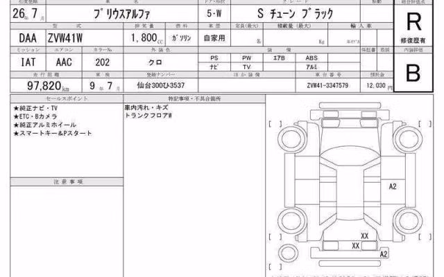 TOYOTA PRIUS ALPHA