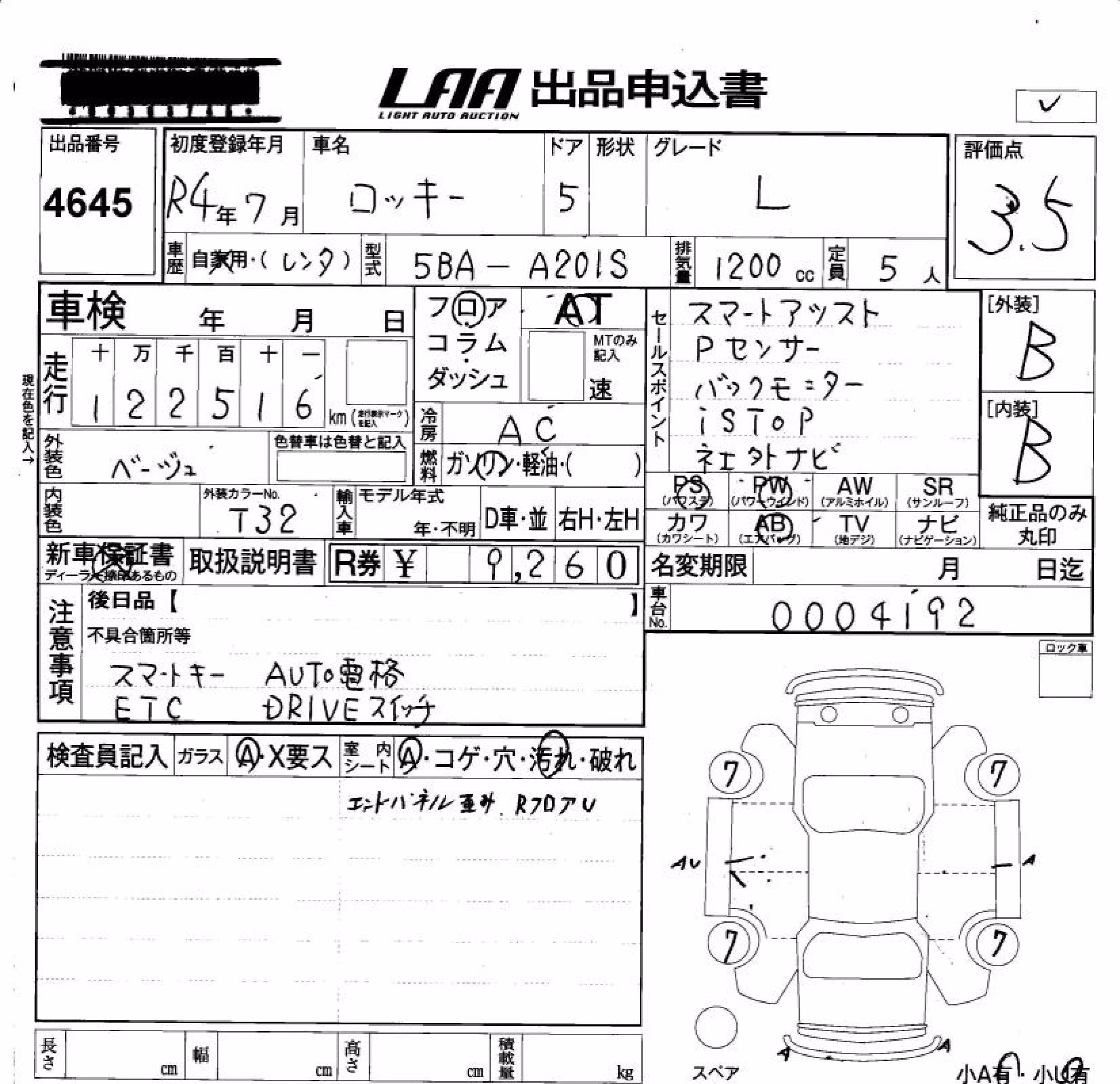 DAIHATSU ROCKY