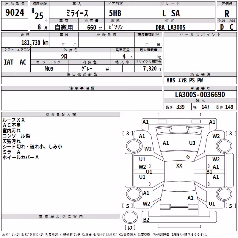 DAIHATSU MIRA E:S