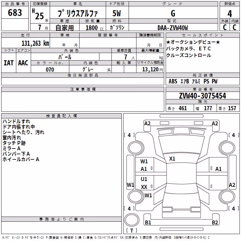 TOYOTA PRIUS ALPHA