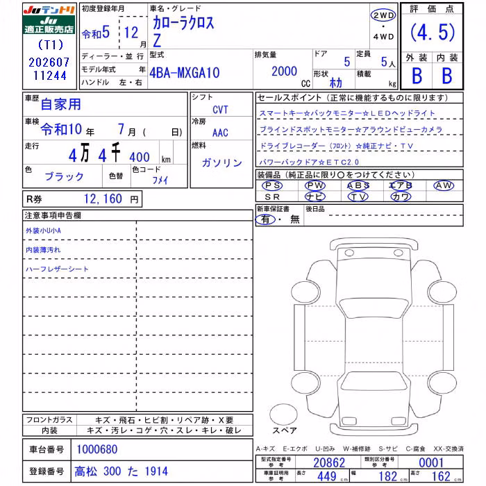 TOYOTA COROLLA CROSS