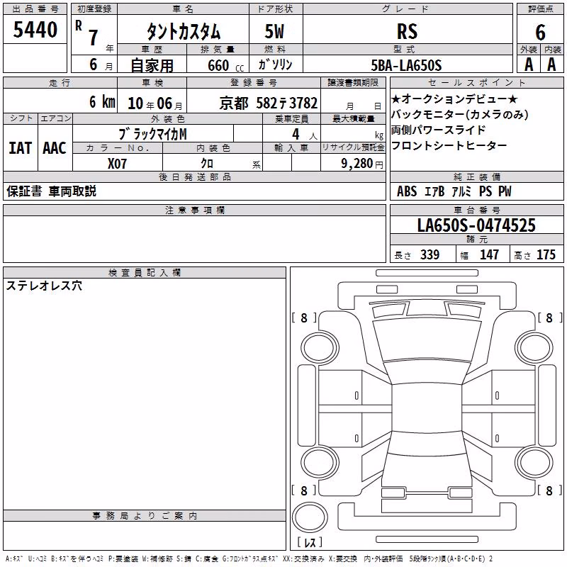 DAIHATSU TANTO