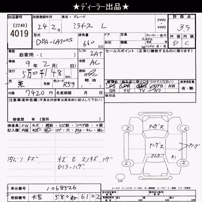 DAIHATSU MIRA E:S