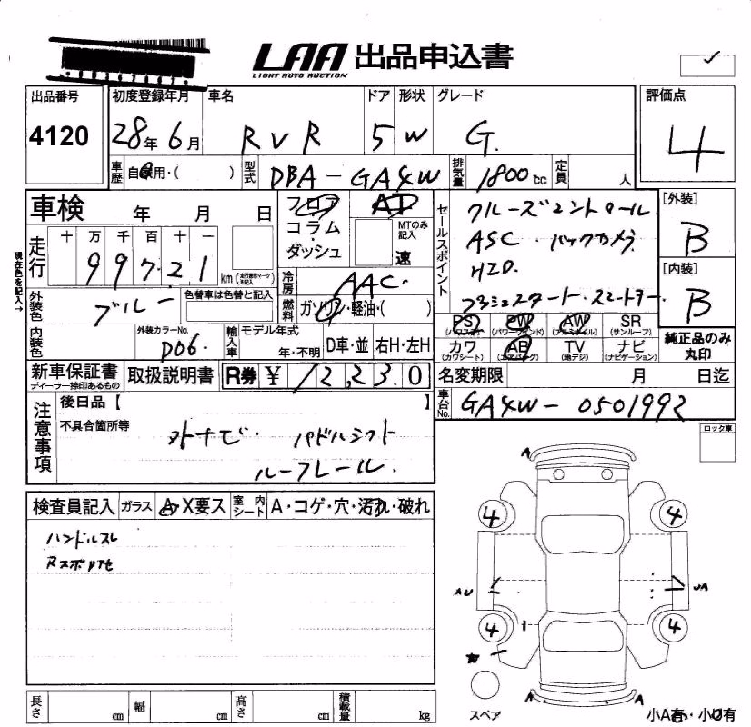 MITSUBISHI RVR