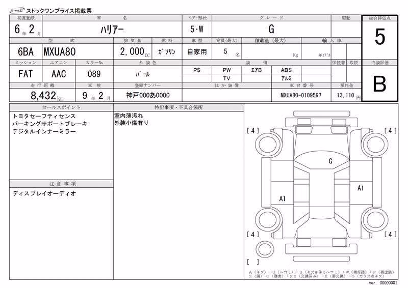 TOYOTA HARRIER