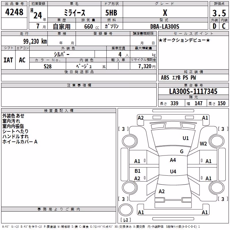 DAIHATSU MIRA E:S