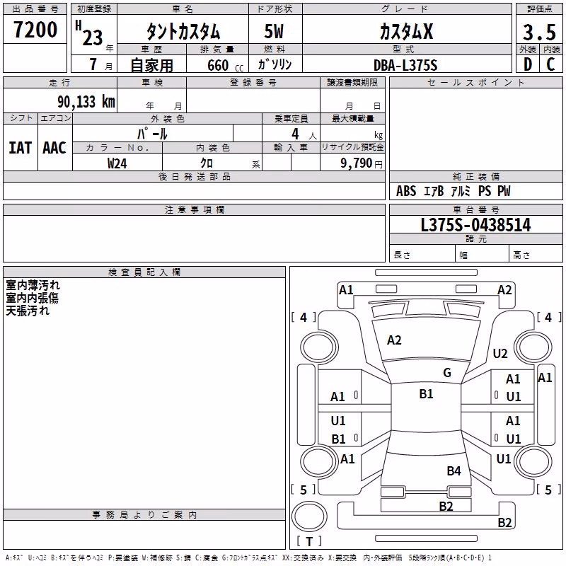 DAIHATSU TANTO