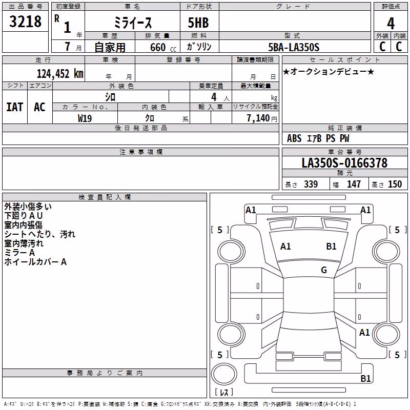 DAIHATSU MIRA E:S