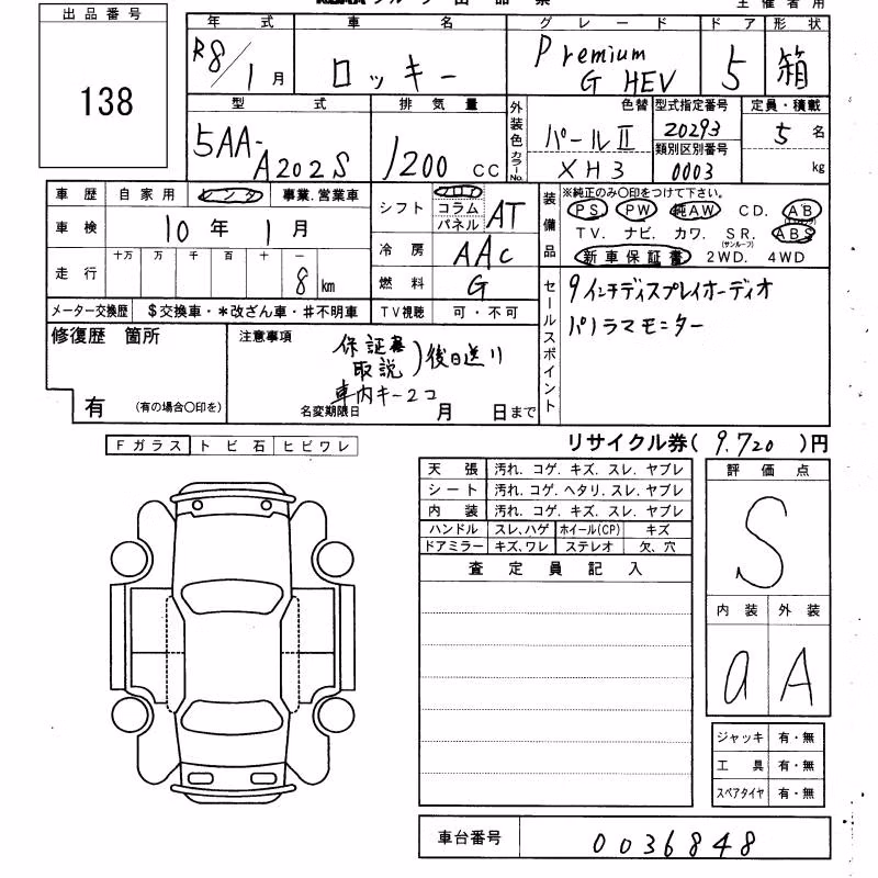 DAIHATSU ROCKY