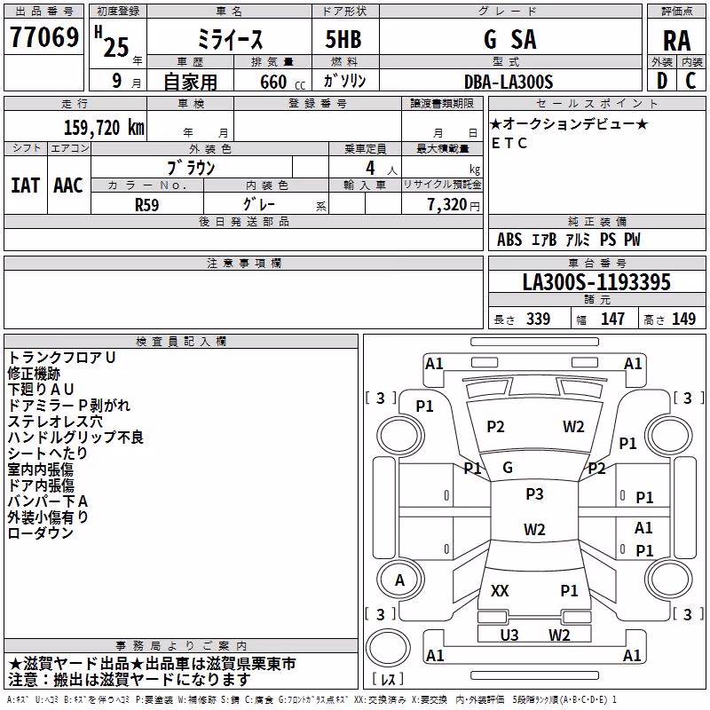 DAIHATSU MIRA E:S