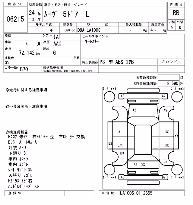 DAIHATSU MOVE