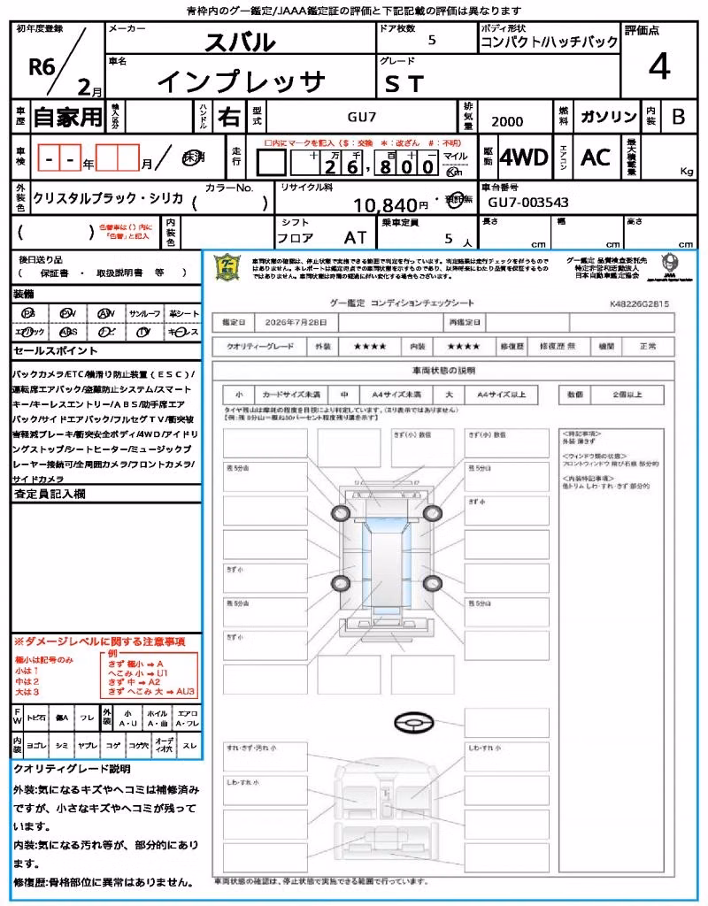 SUBARU IMPREZA