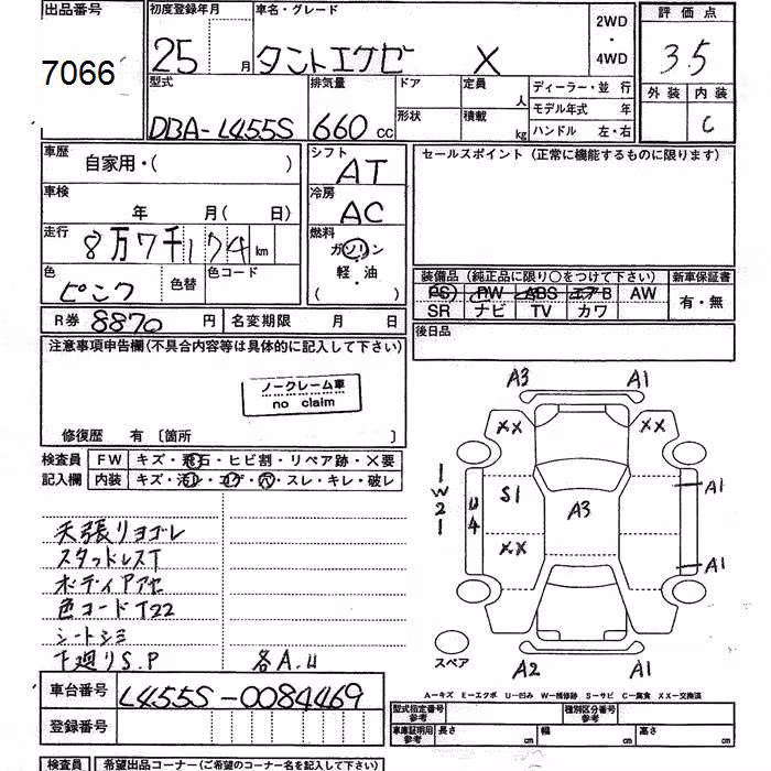 DAIHATSU TANTO EXE