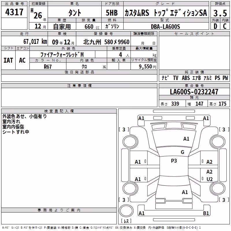 DAIHATSU TANTO