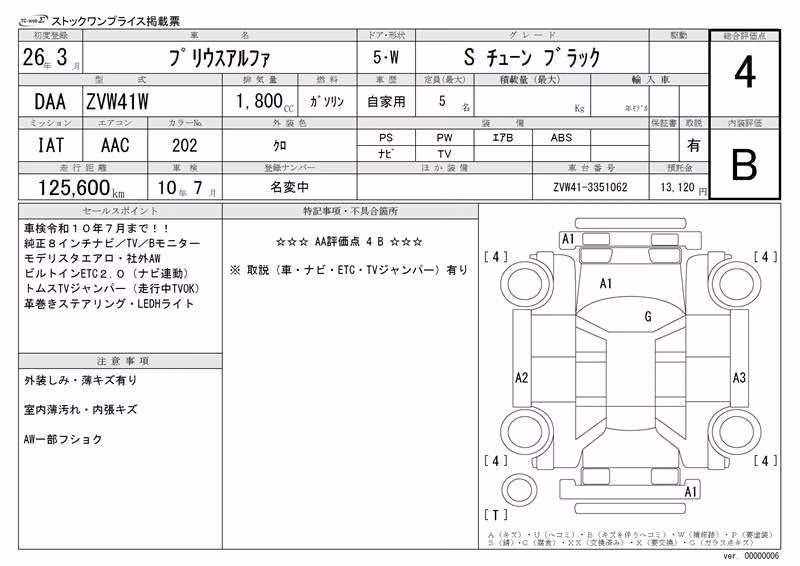 TOYOTA PRIUS ALPHA