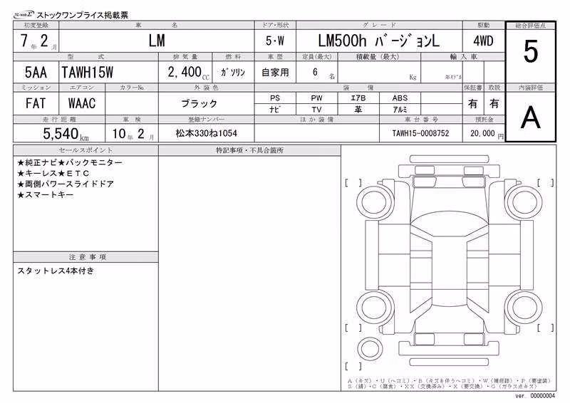 LEXUS LM500H