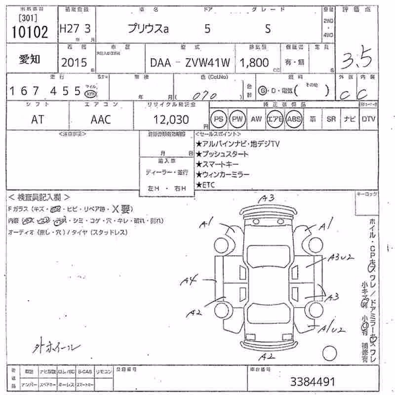 TOYOTA PRIUS ALPHA