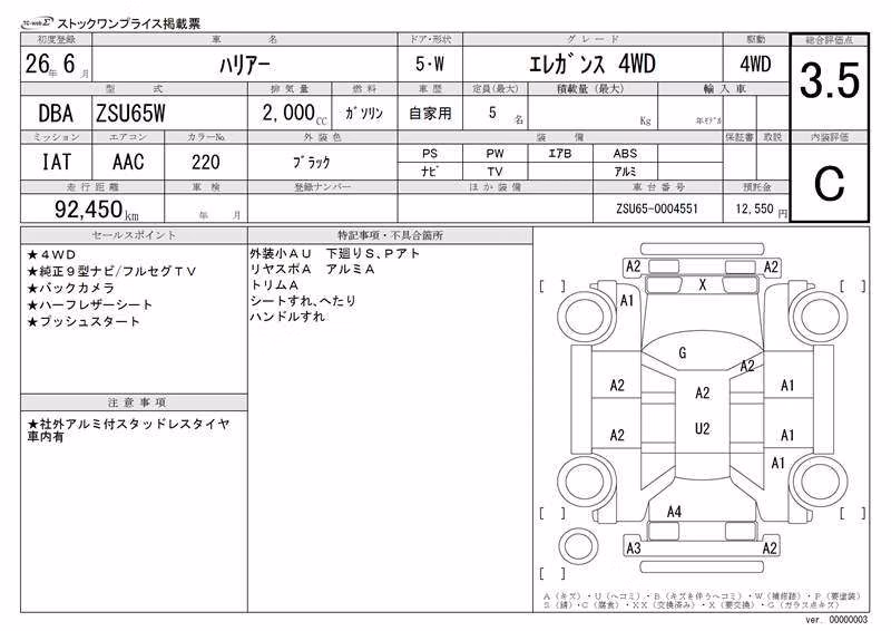 TOYOTA HARRIER
