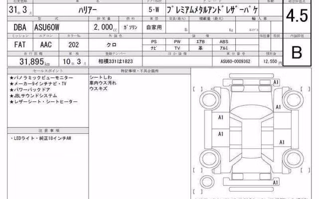 TOYOTA HARRIER