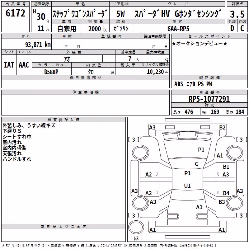 HONDA STEPWGN