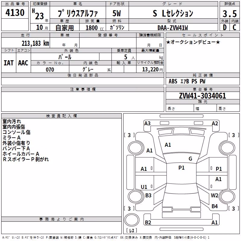TOYOTA PRIUS ALPHA