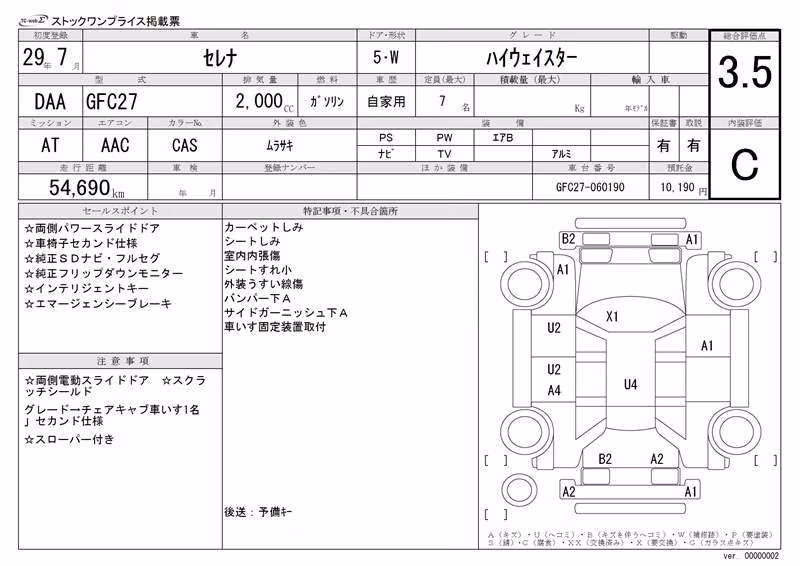 NISSAN SERENA