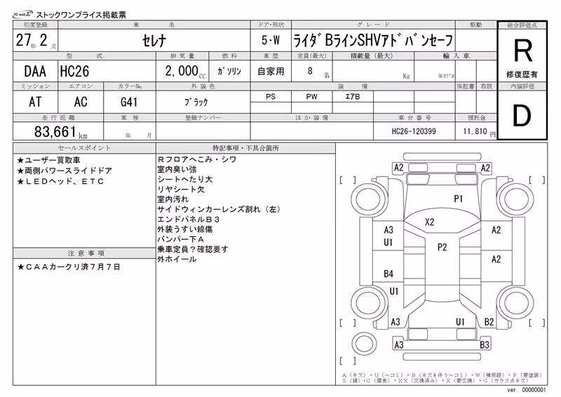 NISSAN SERENA