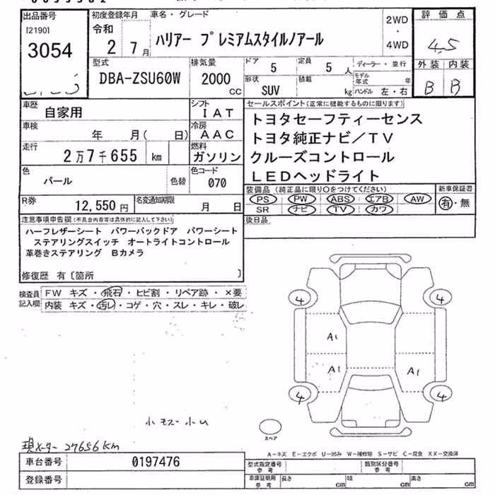 TOYOTA HARRIER