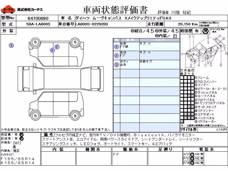 DAIHATSU MOVE CANBUS