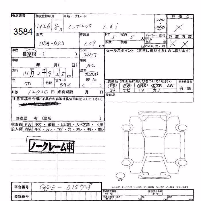 SUBARU IMPREZA